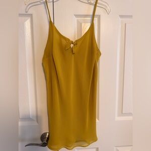 CAbi Mustard Yellow Camisole Top